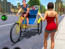 Bicycle Tuk Tuk Auto Rickshaw Free Driving Game